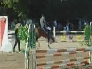 Quazac et Pierre Meunier en Club 1 à Planète Poney