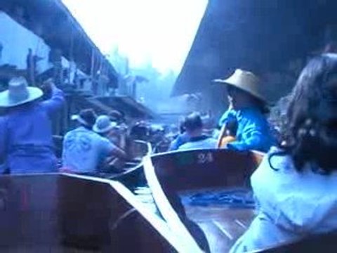 marché flottant Thaïlande