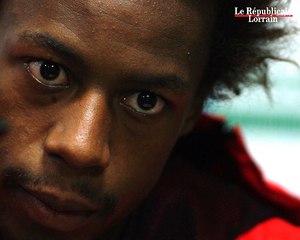 Gaël Monfils :  "Je suis content d'avoir gagné en France"