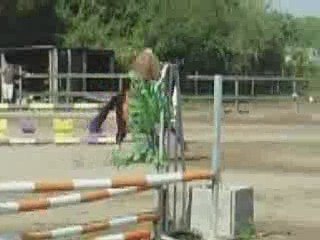 Quazac et Pierre Meunier en Club 2 à Planète Poney