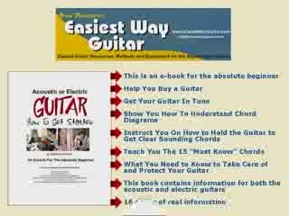 Easiest Way Guitar Welcome