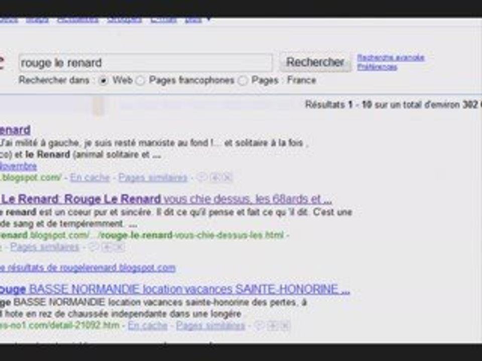 Rouge Le Renard nous quitte ??