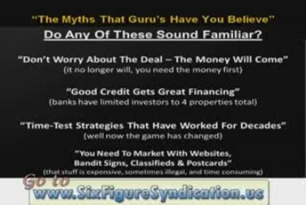 The Reality about Real Estate Investment