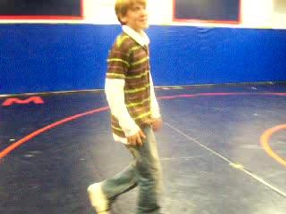 Andy does a wall Flip