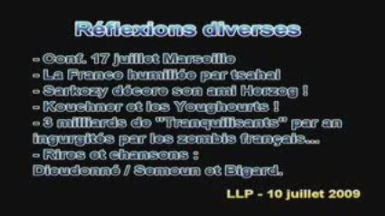 LLP   Réflexions diverses