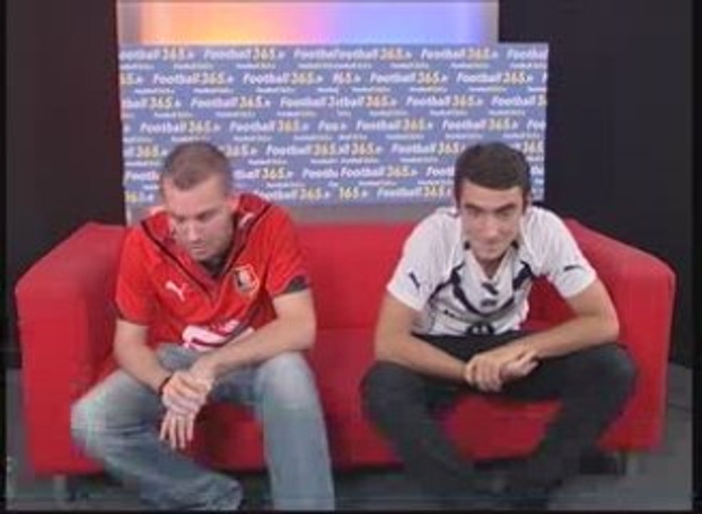 FOOTBALL365 :Bordeaux-Rennes par les supporters