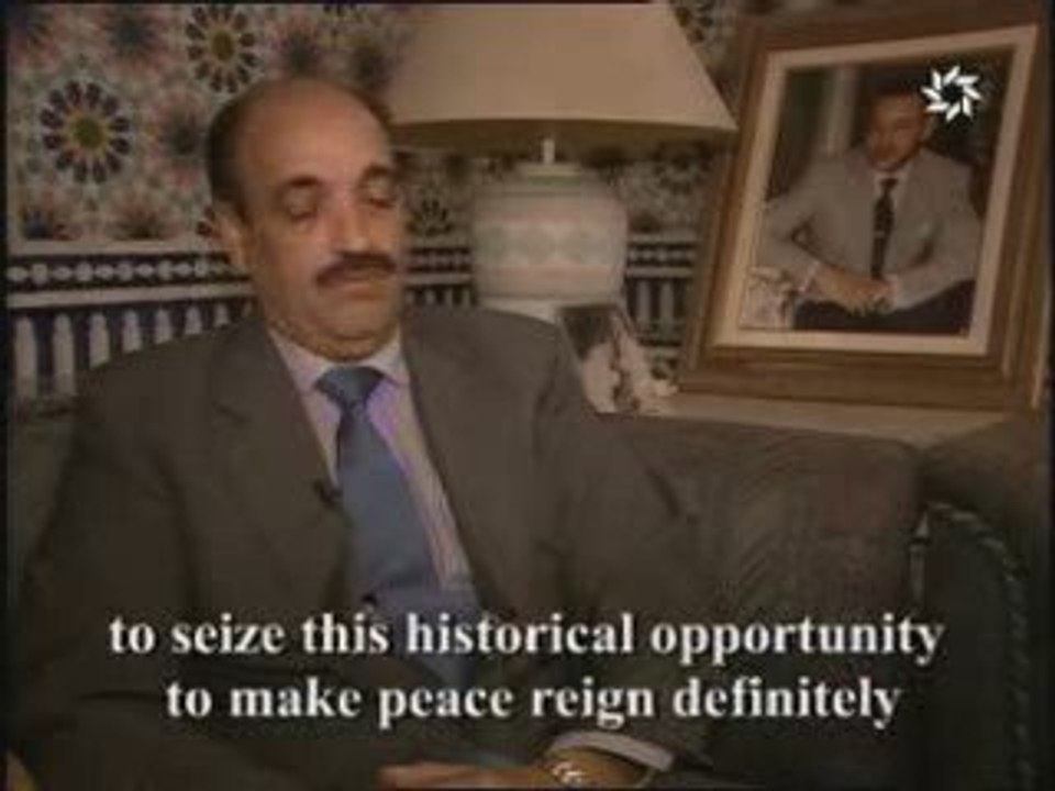 Western Sahara : M. Khalihenna Corcas chairman UN report con