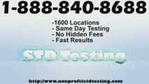 New York City, NY STD Testing | Call 1-888-840-8688