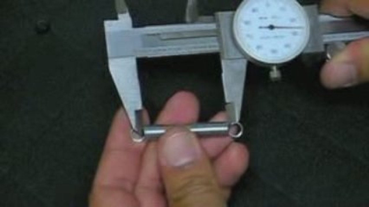 How to measure Extension Springs