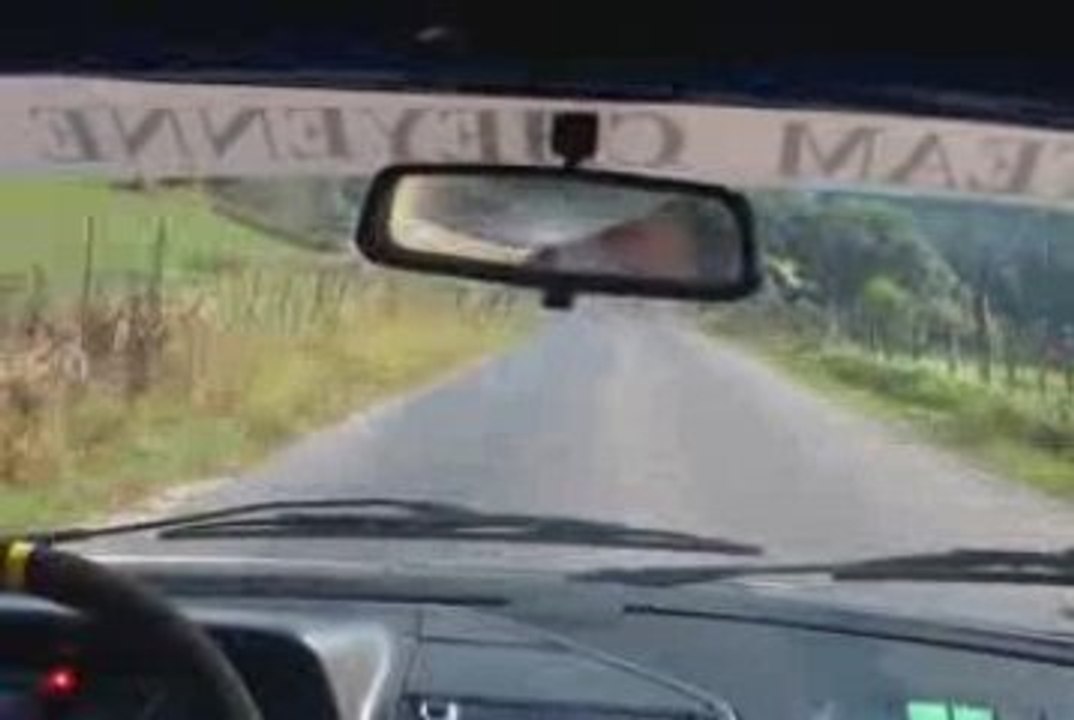 Caméra embarquée rallye noix 2009