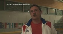 RINK HOCKEY - CHAMPIONNAT DU MONDE JUNOR 2009 : France / Argentine - Interview  Eric MARQUIS