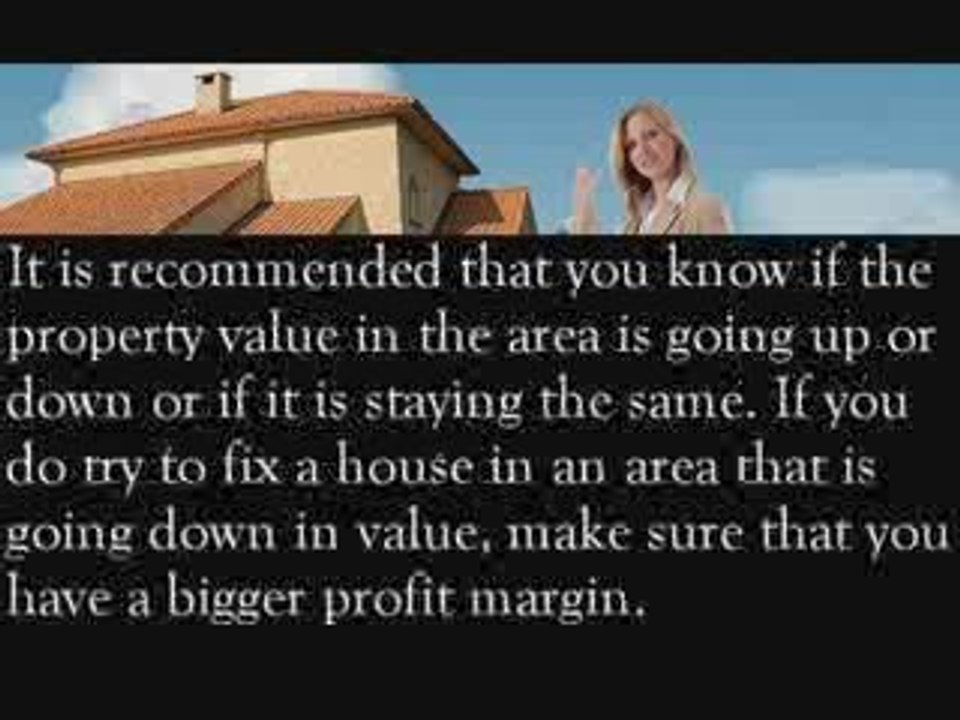 Fixing Up Older Houses, Things To Know