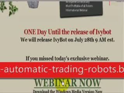 IvyBot - Forex Automatic Trading Robots