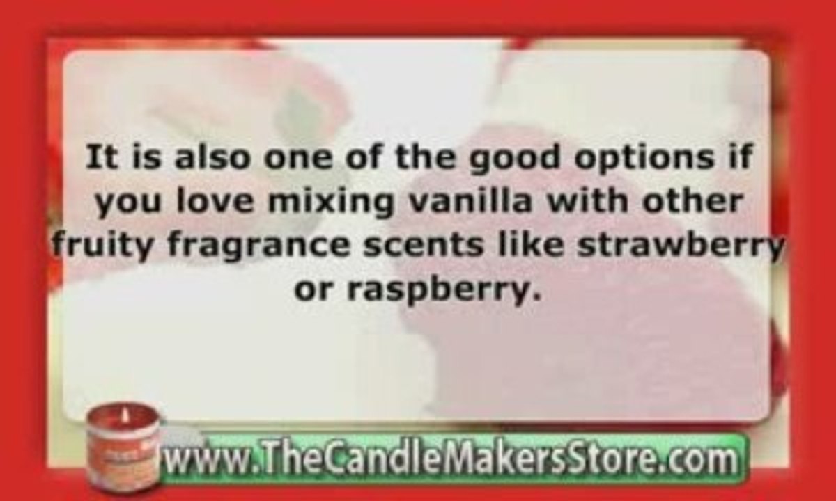 Candle Fragrance Oil: Vanilla & Fresh Berries Fragrance