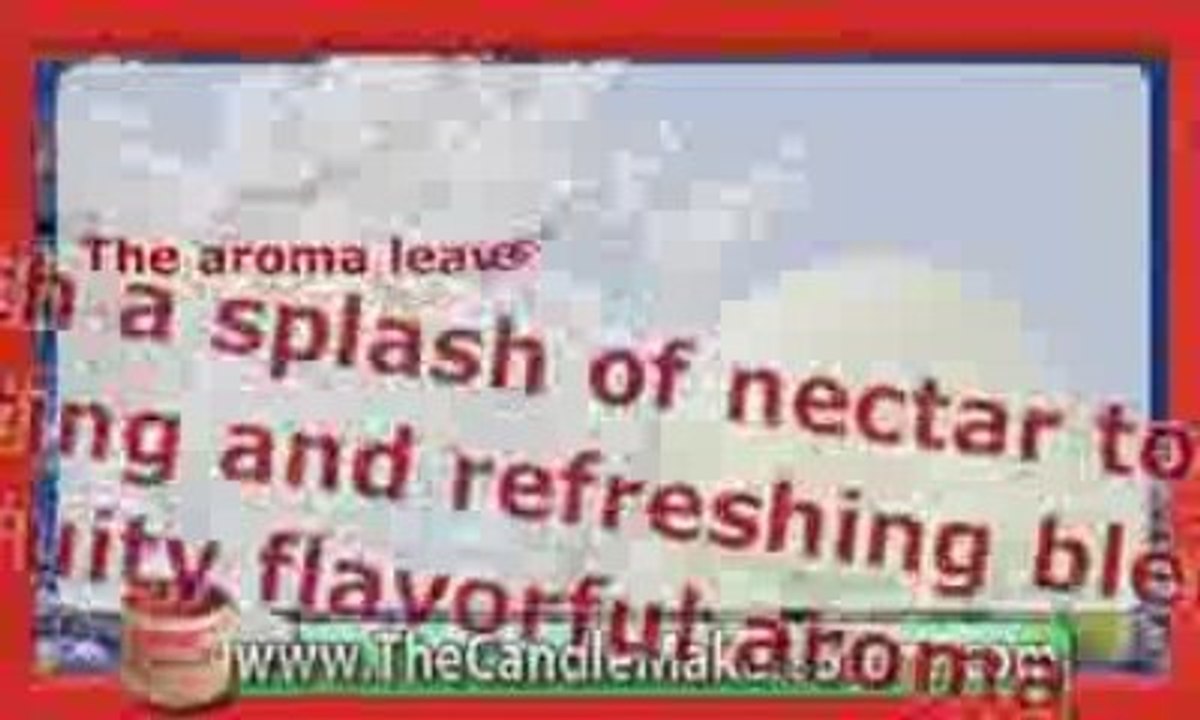 Candle Fragrance Oil: Honeydew Blossom