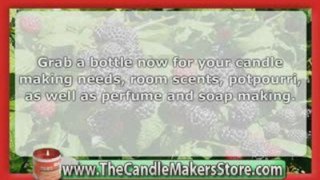 Candle Fragrance Oil:  Black Raspberry Vanilla Fragrance