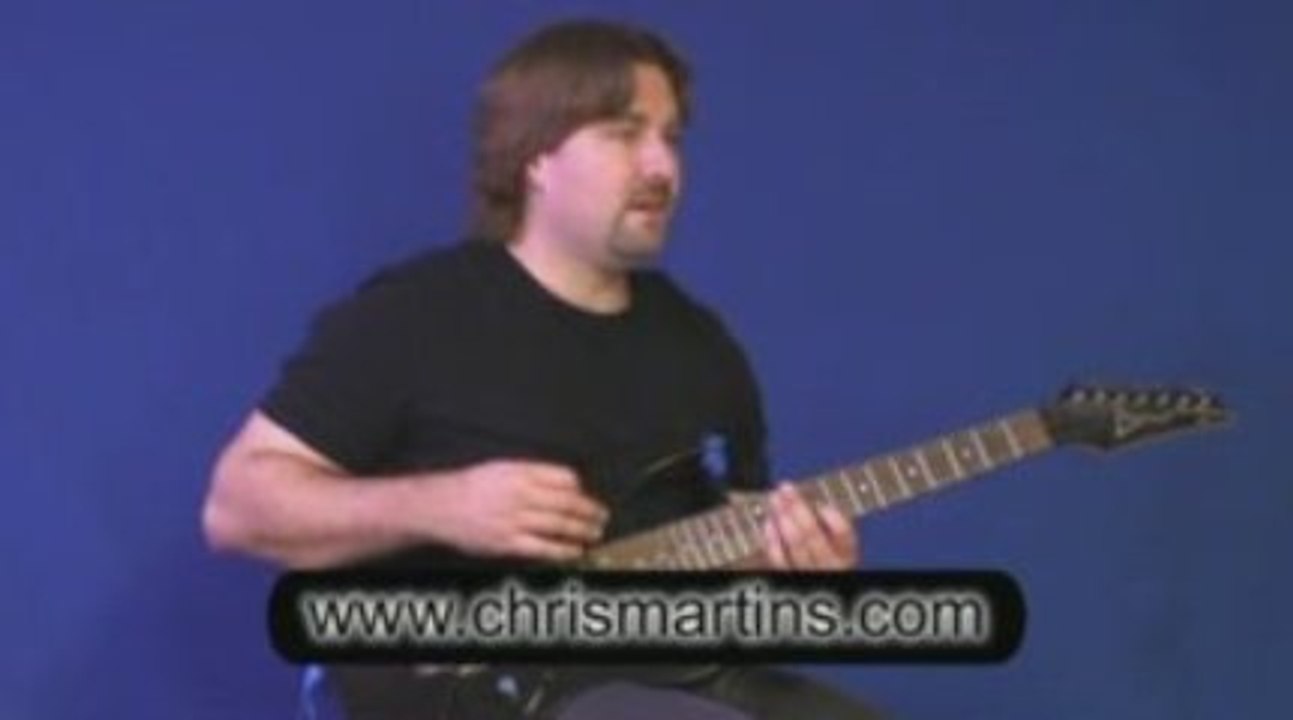 Extrait d'un cours de guitare en masterclass