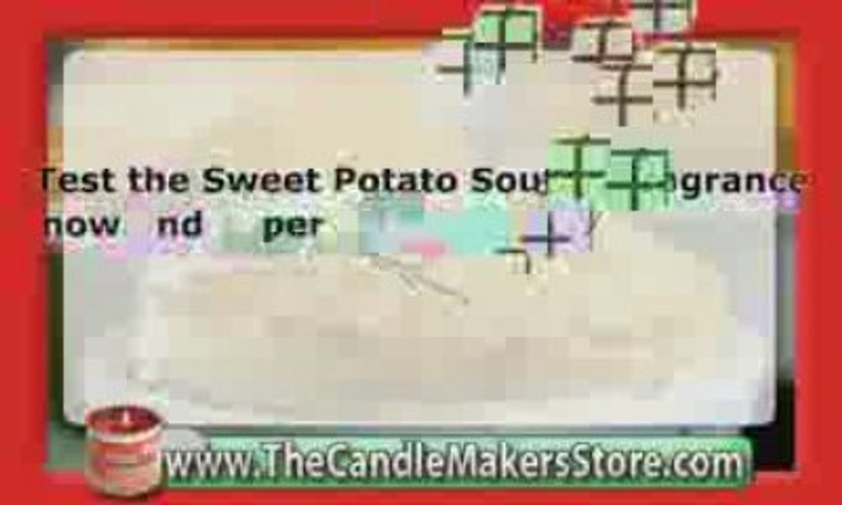 Candle Fragrance Oil: Sweet Potato Souffle Fragrance