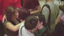 kiss-in contre l'homophobie au Forum des Halles