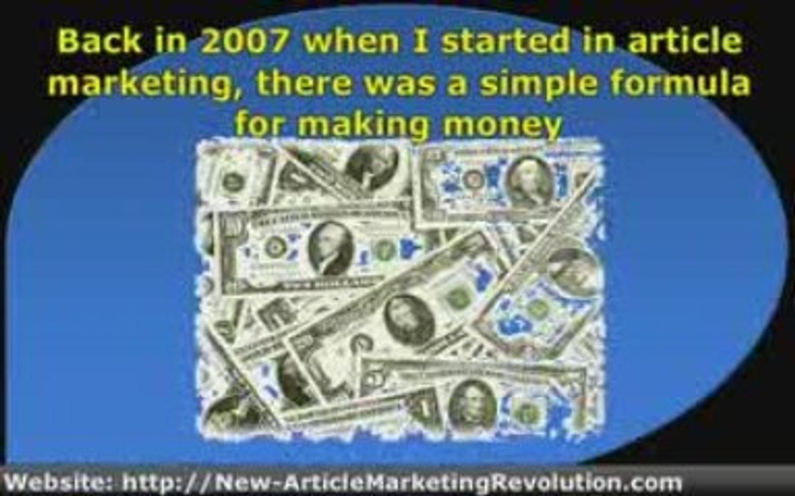 New Article Marketing Revolution - The 2nd Big Reason You Ne