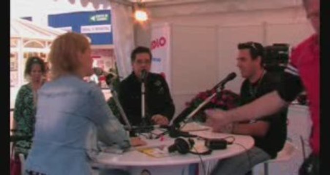 Rodeo Prod à la radio de la foire de Romans