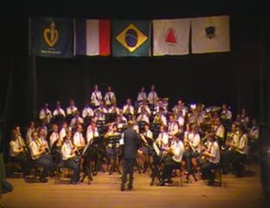 Concert à Itabira au Brésil - Harmonie Montigny en Gohelle