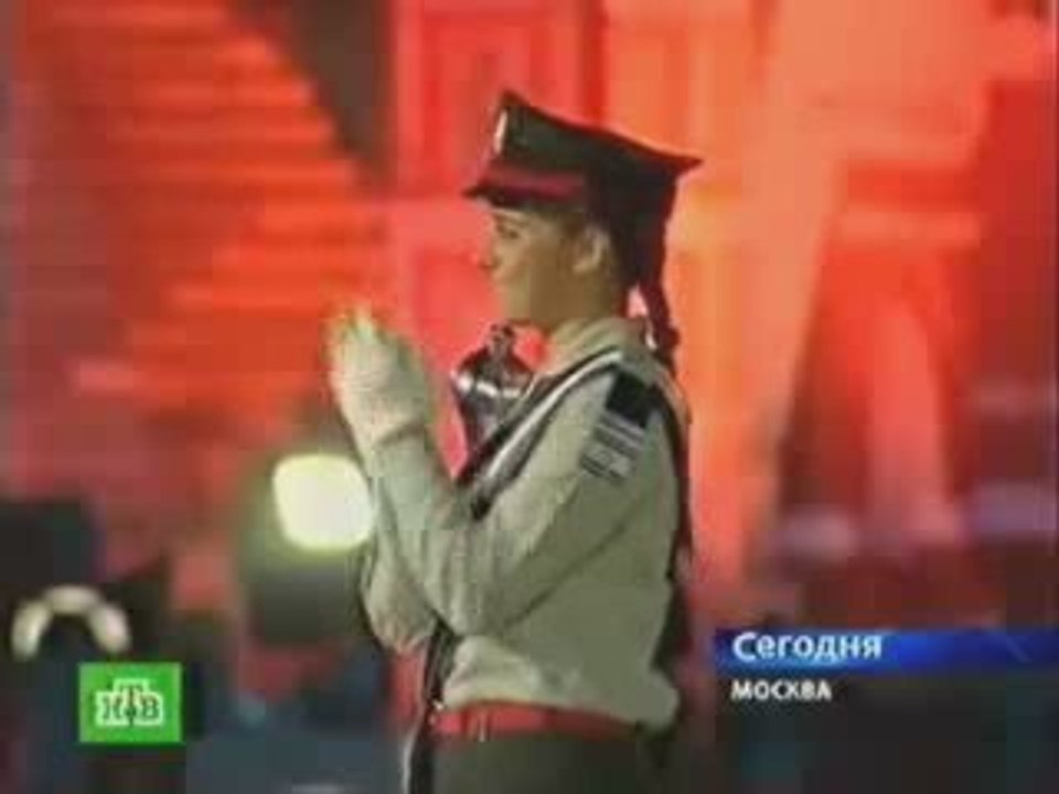 IDF Band Marching in The Red Square 9/09 «Хава Нагила»