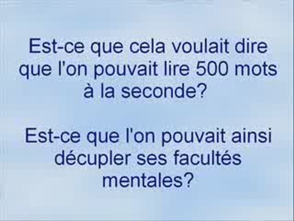 Lecture Rapide : Techniques Gratuites