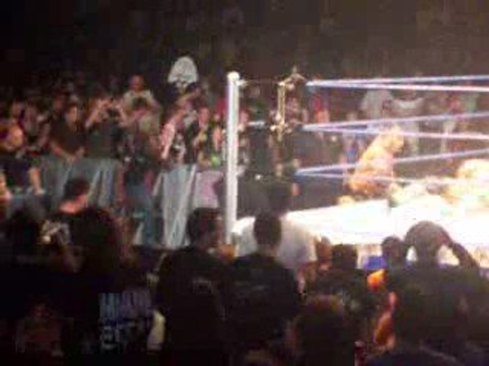 Bercy 27/09/2009 - Smackdown/ECW - Chris Jericho vs Batista