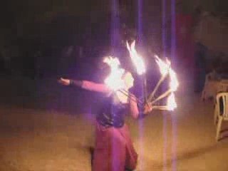 GOURMELINE & Cie - Sabre et Spectacle pyrotechnique