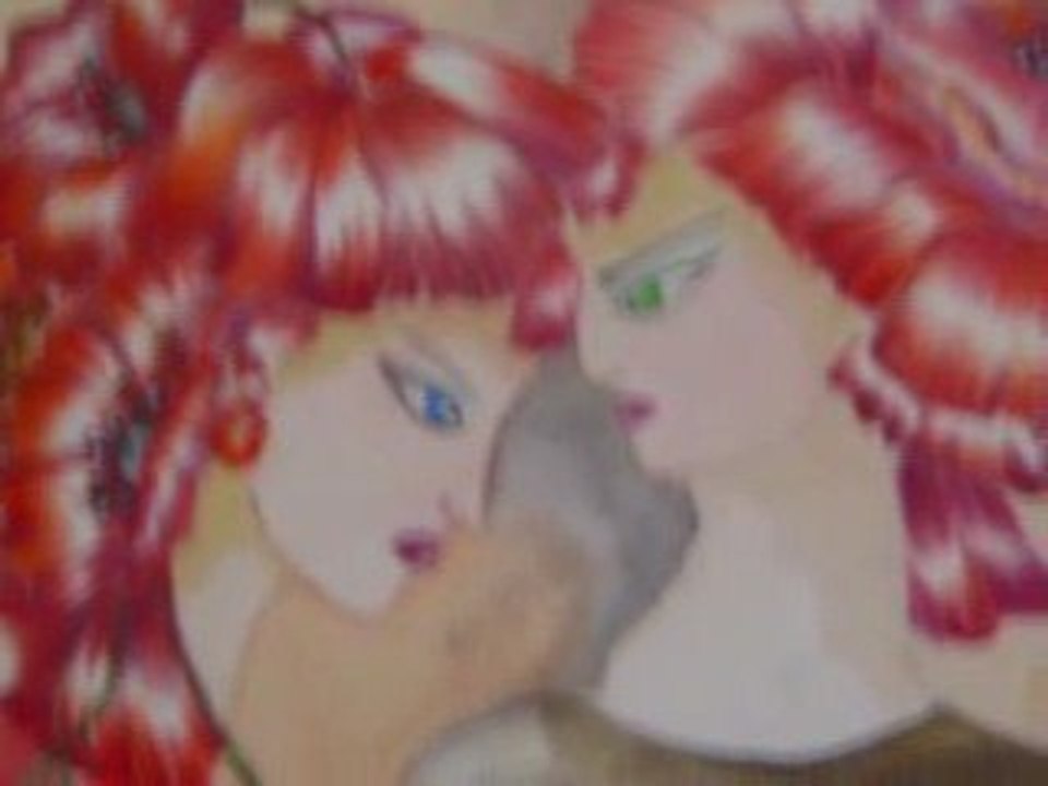 PEINTURES VERRE L'ART DECO 1