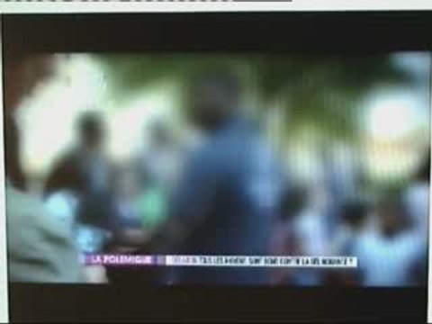 Canal plus Reportage Georges Tron interpellé par les jeunes