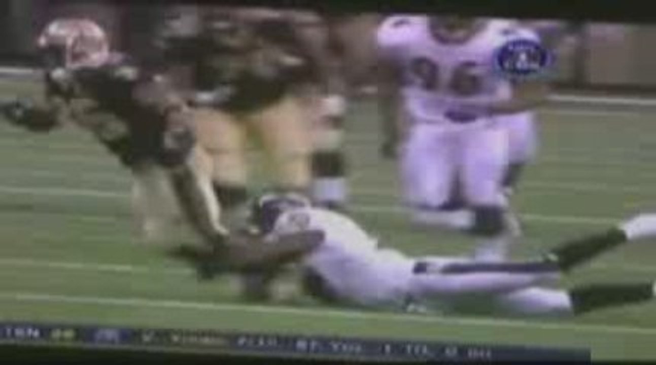 BobsBlitz.com:  Ravens Bart Scott v Saints Reggie Bush