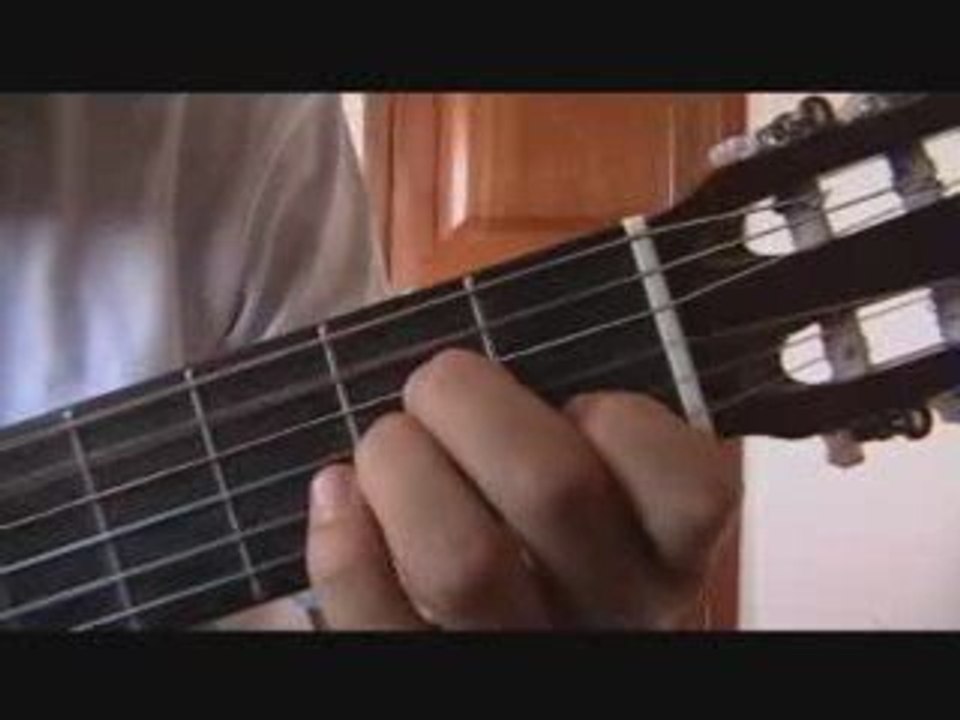 Coro cancion aarpegio (curso) facil (guitarra)