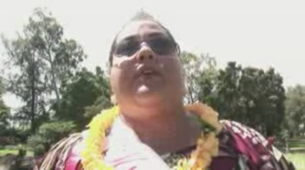 Miss Aloha Nui on  protecting Mauna Kea