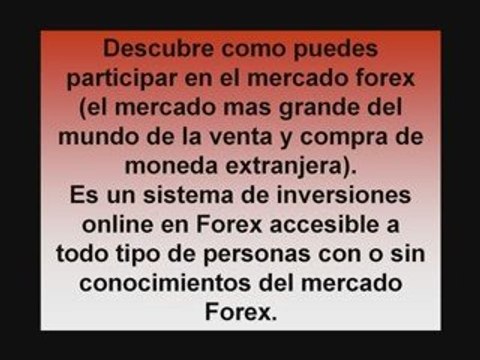 como ganar dinero por internet con inversiones forex