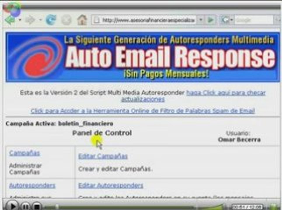 AUTORESPONDER MULTIMEDIA