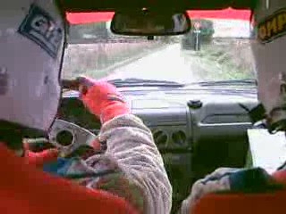 Quelques images embarquées du rallye de Béthune