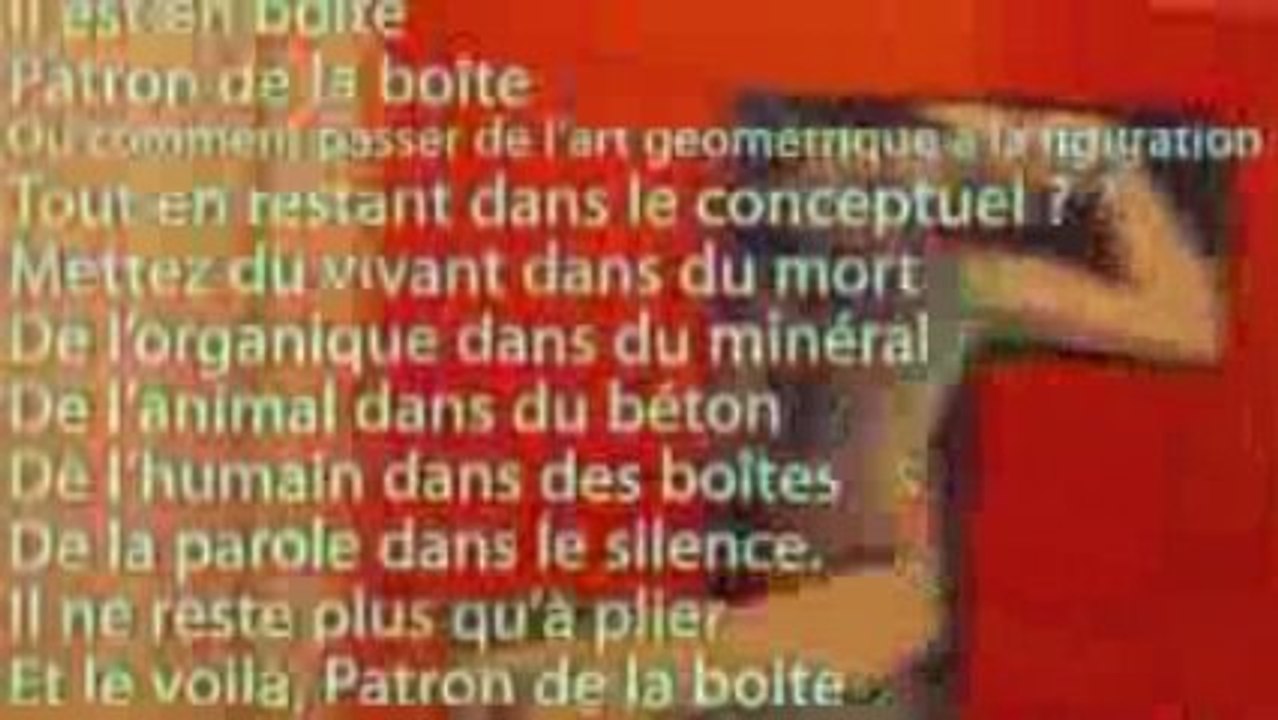 Exposition "LES PATRONS DE LA BOÎTE" Galerie Lélia Mordoch