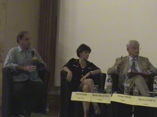 Echanges entre Noël Mamère,Manon dos Santos et François Brun