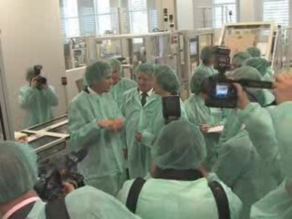 Visite Anne-Marie IDRAC - Dreux 2009