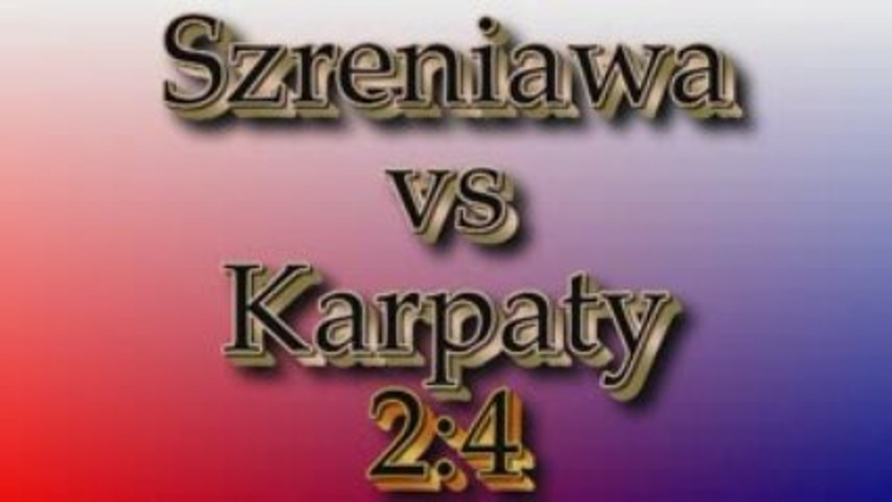 Mecz Szreniawa Nowy Wiśnicz - Karpaty Siepraw