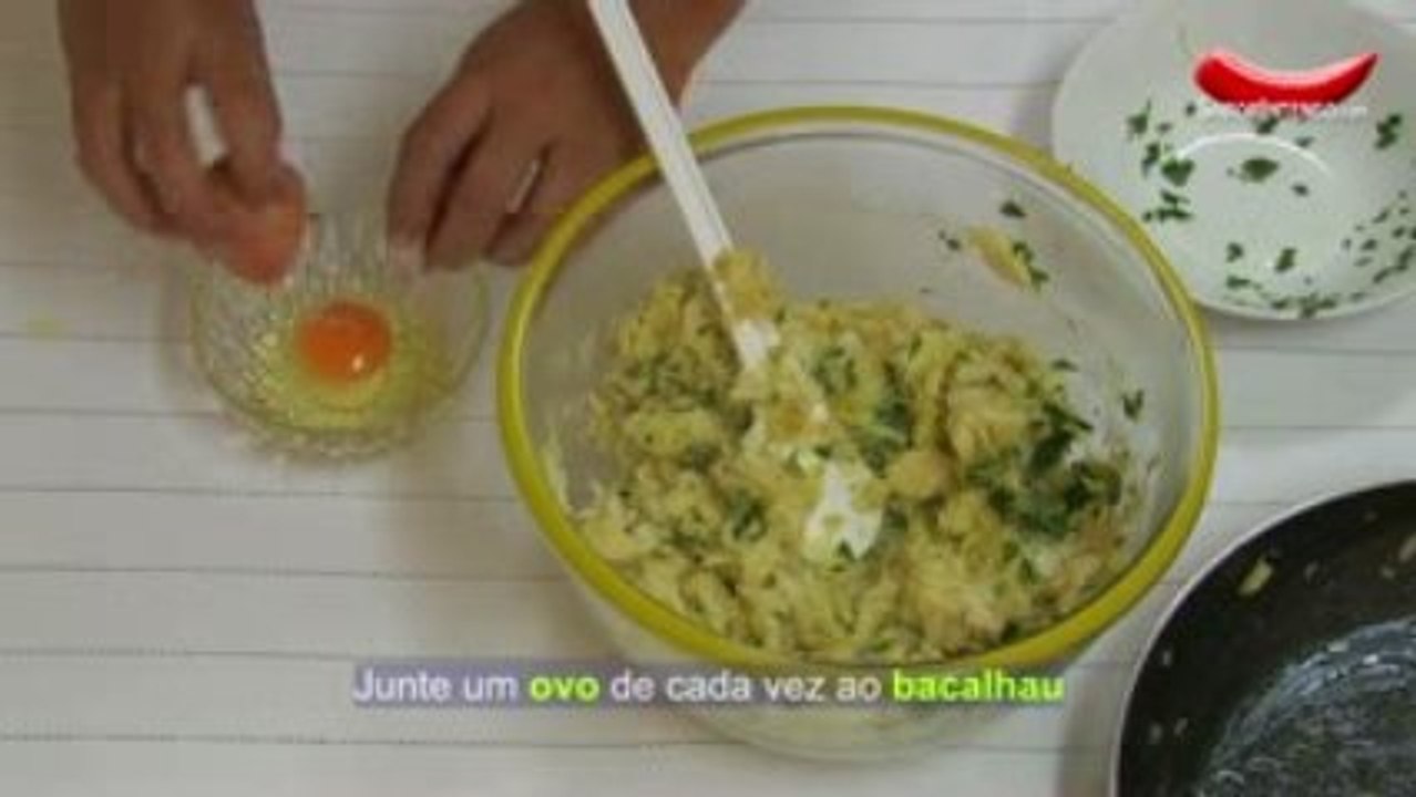 Receita de Pastéis de Bacalhau