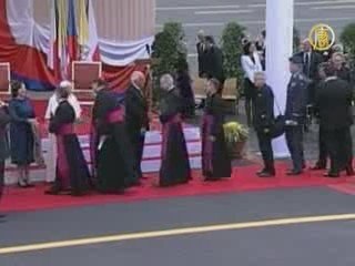 Папа римский посетил Чешскую республику