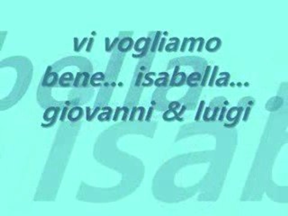 Video Famiglia Pietro e Maria