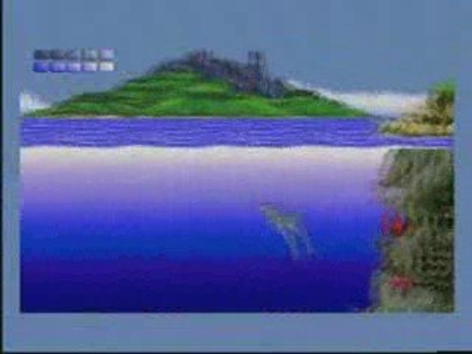 retrogametest ecco the dolphine (md)