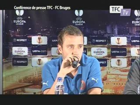 Conférence de presse TFC-Bruges