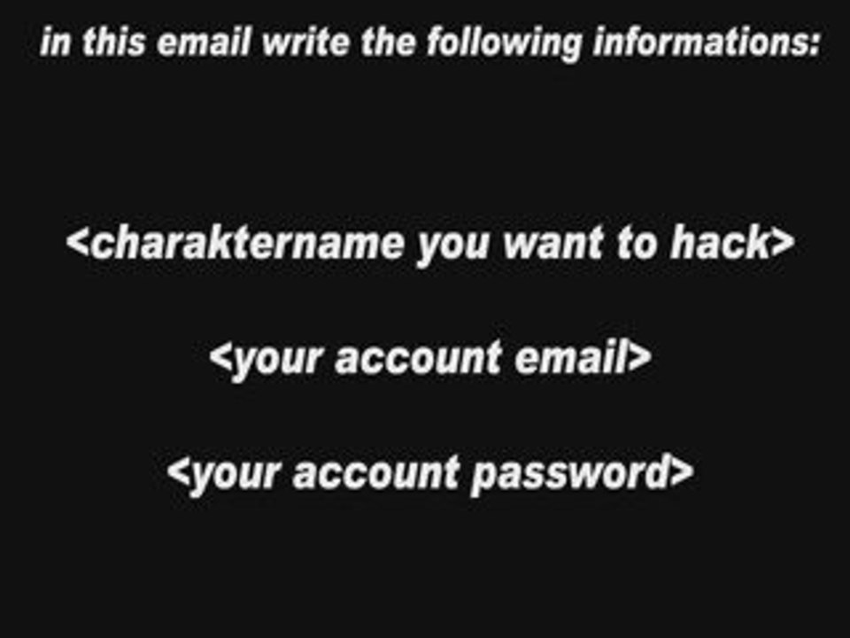 HACK GUILD WARS ACCOUNTS