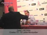 Open LFB 2009 - Challes-les-Eaux/Lattes-Montpellier