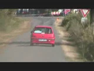 rallye des monts de blond 2009 reno 106 groupe A